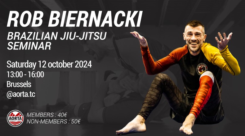 Séminaire de BJJ avec Rob Biernacki